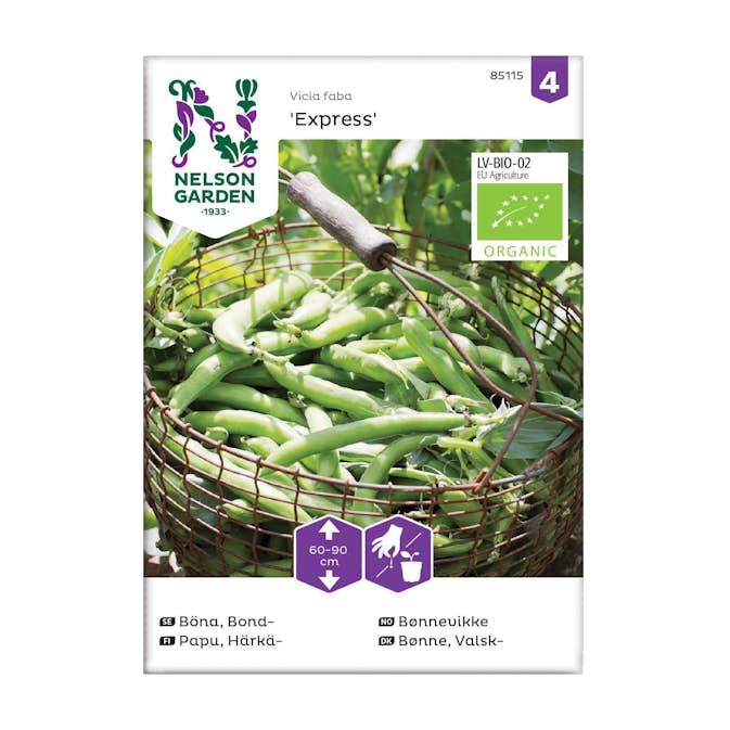 Frö Bondböna Nelson Garden Express Organic