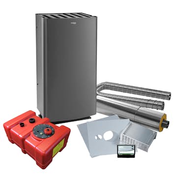 Komplett Paket Wallas Dieselkaminen 26 cc