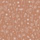 Tapet Little Dutch Wild Flowers Rust