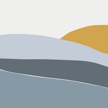 Tapet Little Dutch Horizon Bla