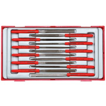 Nålfilssats 12 delar Teng Tools TTNF12