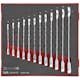 U-ringspärrnyckelsats 12 delar Teng Tools TED6512RS