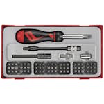 Bitsskruvmejselsats 74 delar Teng Tools TTMD74