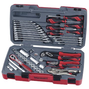 Hylsnyckelsats med 3/8 tum fyrkantsfäste Teng Tools T3848