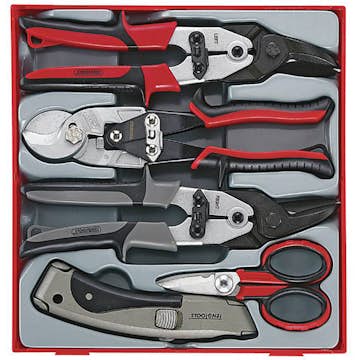 Klipp- och skärsats 5 delar Teng Tools TTDCT05