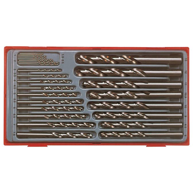 Spiralborrsats Teng Tools 28-delar TTDB028