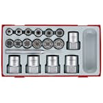 Sexkantutdragarsats 18 delar Teng Tools TTBE18