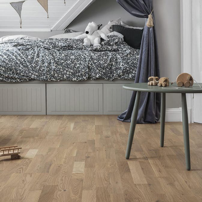 Parkettgolv Tarkett Shade Ek Soft Beige 3-Stav