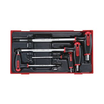 Sexkantnyckelsats 7 delar Teng Tools TTHEX7AF