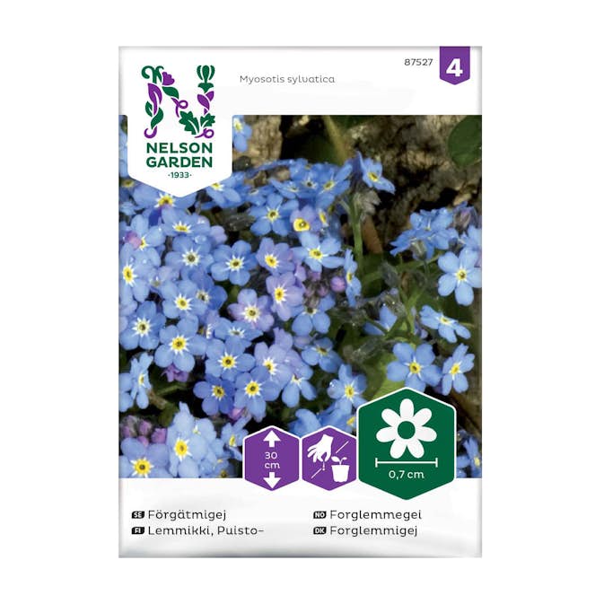 Frö Förgätmigej Nelson Garden Blå