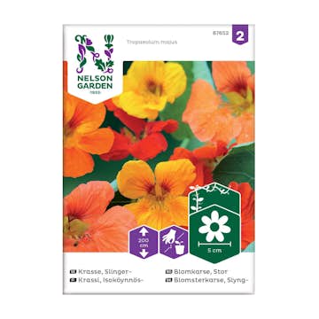 Frö Slingerkrasse Nelson Garden Mix