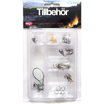 Fiskekrok Briv Paket Med Krok & Sänke