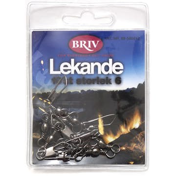 Fiskekrok Briv Lekande 10-Pack Stl 6