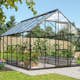 Växthus Vitavia Merkur 9,9 kvm med Stålsockel