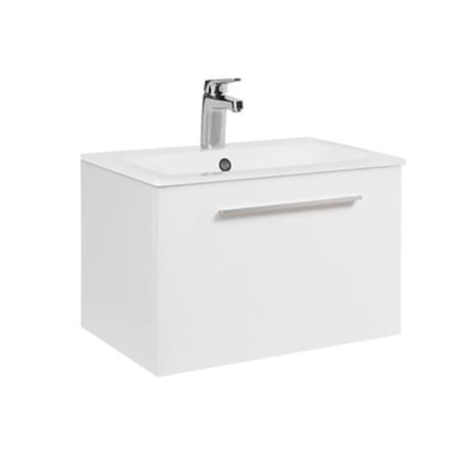 Tvättställsskåp Alterna Ella Aqua med Ariella Tvättställ