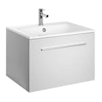 Tvättställsskåp Alterna Ella Aqua med Ariella Tvättställ