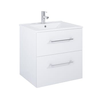 Tvättställsskåp Alterna Isella Kompakt med Ariella Porslin Tvättställ