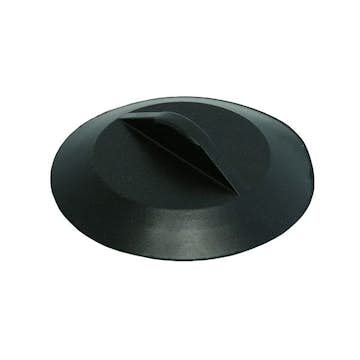 Diskpropp Purus 75 mm Svart Konisk 46-43 mm till Försänkt Avlopp