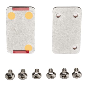 Adapter Leijma Stabil i Metall för Skruvfri Montering 2-pack