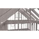 Fritidshusstomme Byggstommar 38 grader Med Loft 9734x6234 mm