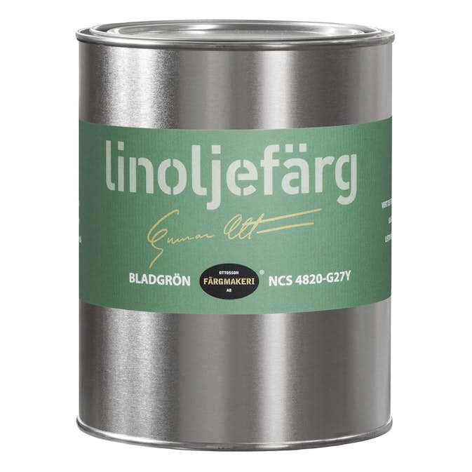 Linoljefärg Ottosson Bladgrön