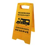 Vikbar Skylt ProCamp Reserverad Plats