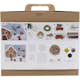 Adventskalender Creativ Company Nabbi BioBeads 24 designer