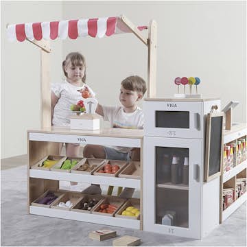 Livsmedelsbutik Creativ Company VIGA  3 Delar