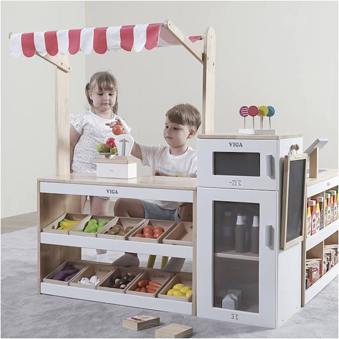 Livsmedelsbutik Creativ Company VIGA 3 Delar