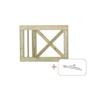 Enkelgrind PLUS Slot inkl. Beslag