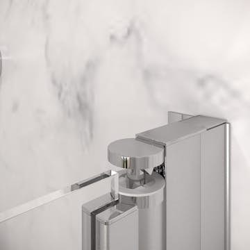 Distansprofil Hietakari för Duschvägg Classic/Infinia Vändbar/Vikbar Anodiserad Grå