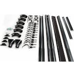 Plåtsats Vibostugan Njuta Funkis Svart 25 m2