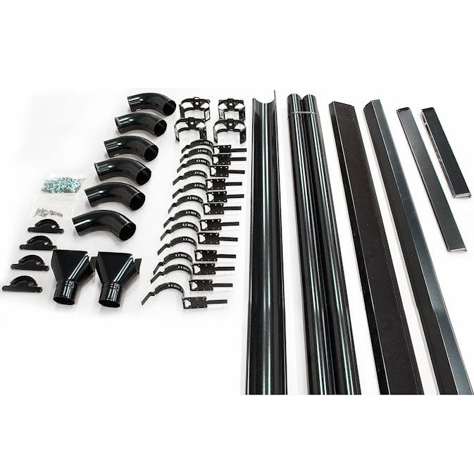 Plåtsats Vibostugan Njuta Funkis Svart 20 m2