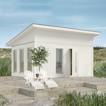 Attefallshus Vibostugan Njuta Funkis 20-3