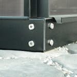 Ståslsockel Vitavia 5,2 kvm 60 mm Svart