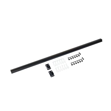 Draperiskena Leijma Stabil Svart Rak 180 cm Komplett