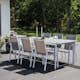 Trädgårdsstol Venture Home Parma Stapelbar Utomhus