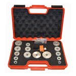 Frässet CMT Orange Tools Falsfräs 17 delar K12