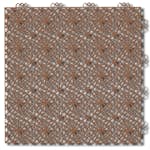 Golvplatta Bergo XL Cedar Wood Golvtrall i Plast