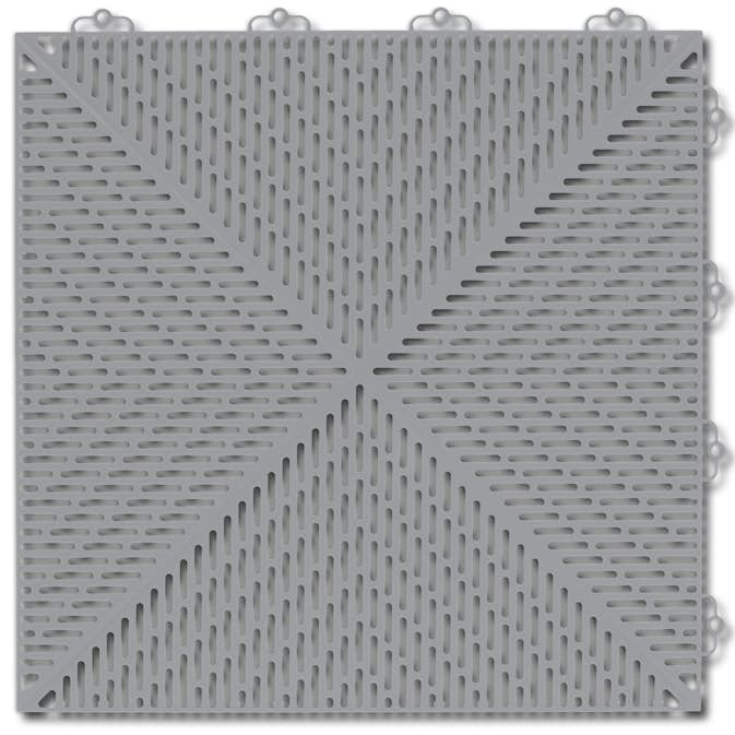 Golvplatta Bergo Unique Stone Grey Golvtrall i Plast