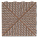 Golvplatta Bergo Unique Cedar Wood Golvtrall i Plast