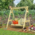 Hammock Palmako Sigrid Utomhus i Tryckimpregnerad Gran, 3-Sittplatser