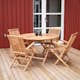 Utebord Venture Home Kenya Teak Ø120 cm