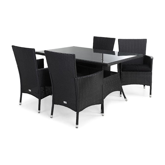 Matgrupp Utomhus Comfort Garden Thor 140 Lyx 4 inkl. Dynor