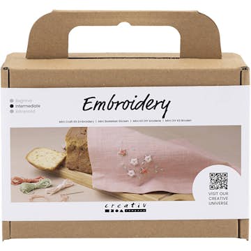 Broderi Creativ Company Mini DIY Kit Tygservett