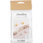 Smycken Creativ Company Mini DIY Kit Creoler med Pärlor