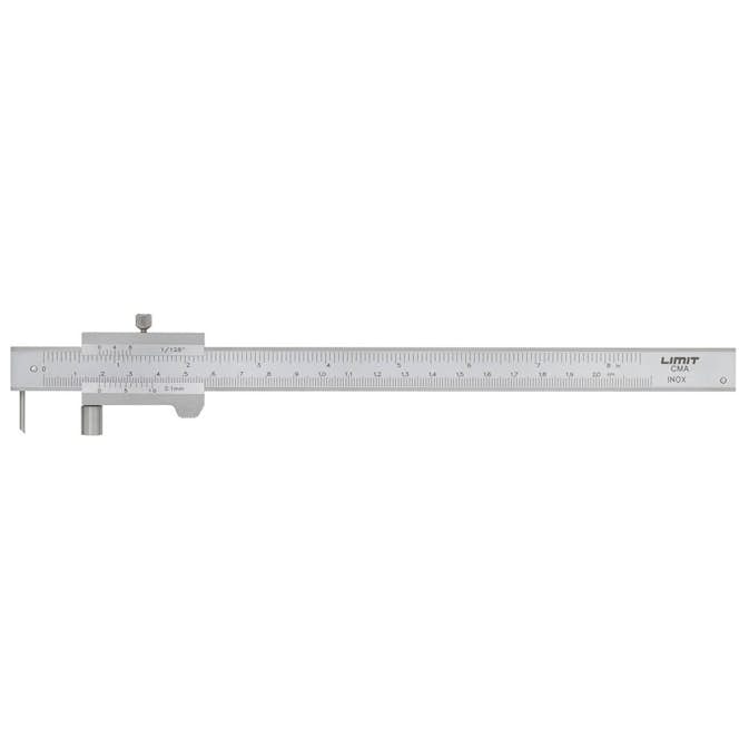 Strykmått Limit 200 mm För Metall