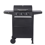 Gasolgrill Dose Barbeque Svart Med 3 Brännare