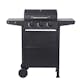 Gasolgrill Dose Barbeque Svart Med 3 Brännare