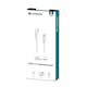 USB-C Champion till Lightning Kabel 1m Vit